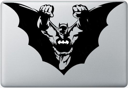 Les super-héros aussi se déclinent en stickers pour macbook