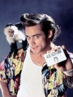Jim Carrey dans Ace Ventura